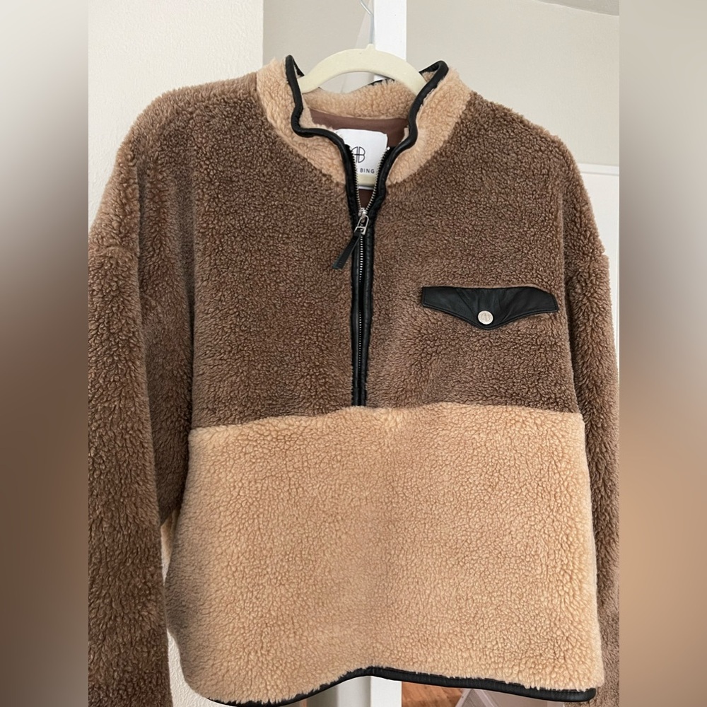 Anine Bing Half Zip.